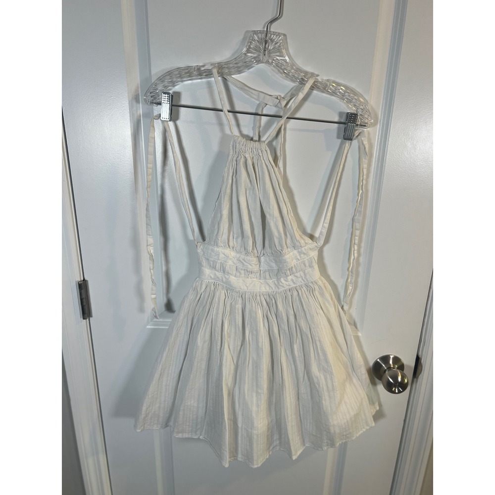 Wild Fable Womens Mini‎ Dress Halter Keyhole White XXS